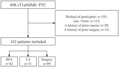 Comparison between thermal ablation and surgery in low risk papillary thyroid carcinoma: a prospective study